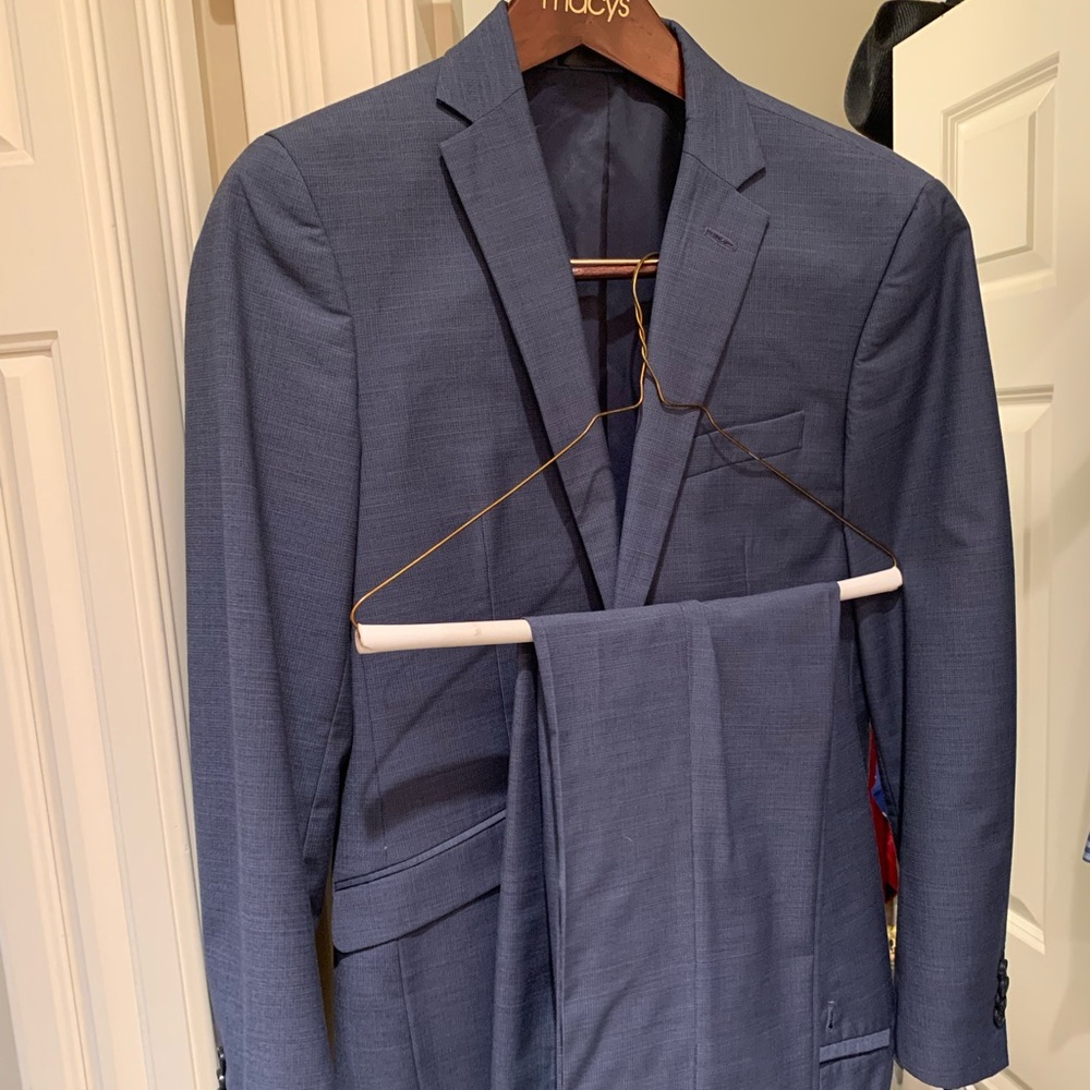 Kenneth Cole Blue Suit